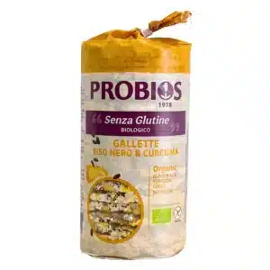 Gallette riso nero e curcuma (Probios) 100g