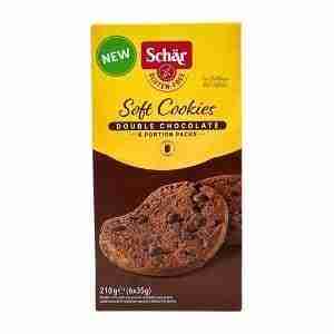 Soft Cookies double chocolate (Schar) 6x35g